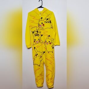 Pikachu Onsie with Hood Size Large (14/16)